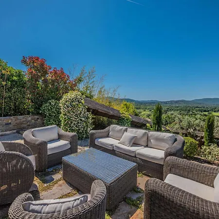 Luxury House, St Tropez 20mns! Stunning View, Serene & Private Villa