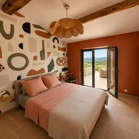 Luxury House, St Tropez 20mns! Stunning View, Serene & Private וילה