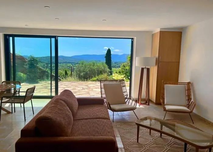 Luxury House, St Tropez 20mns! Stunning View, Serene & Private Grimaud